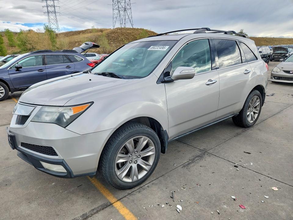 Photo 1 from auction – 2012 ACURA MDX with VIN 2HNYD2H82CH550601