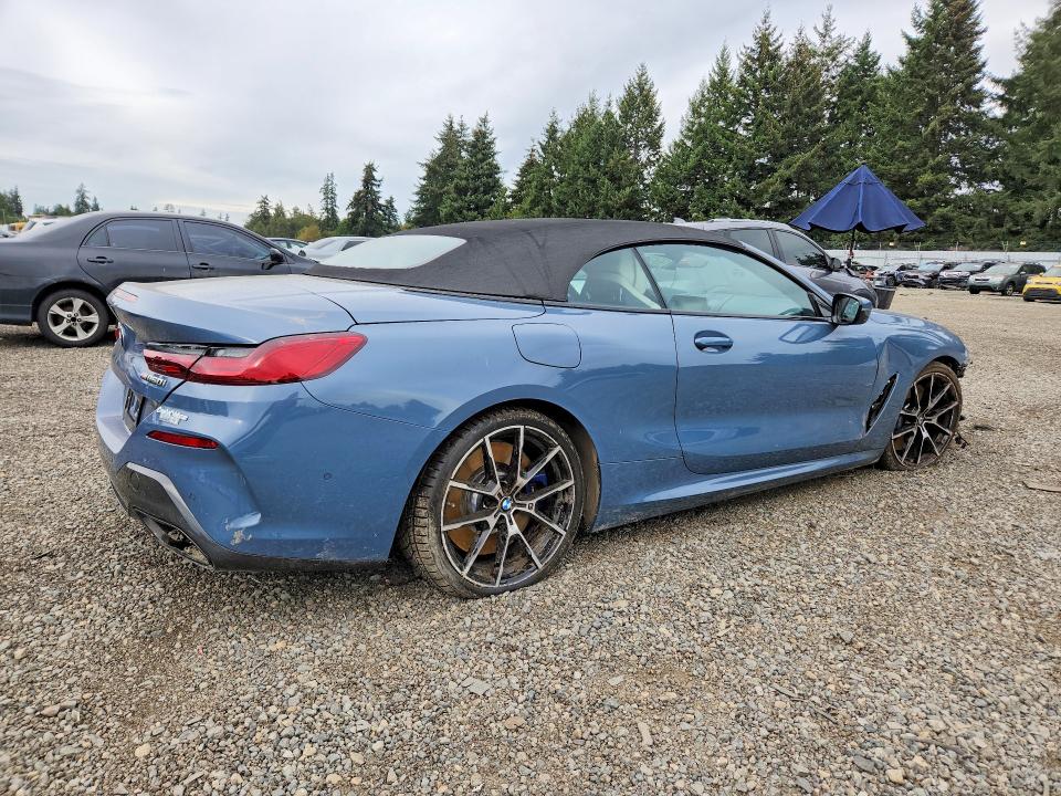 Photo 3 from auction – 2022 BMW M850XI with VIN WBAFY4C05NCH83988