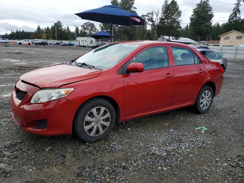 TOYOTA COROLLA 2010 with VIN JTDBU4EE4A9109163 - Photo from auction