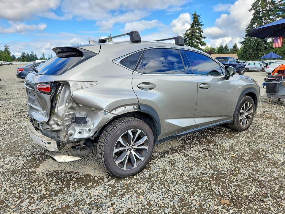Photo 3 from auction – 2017 LEXUS NX 200T with VIN JTJBARBZ9H2124447