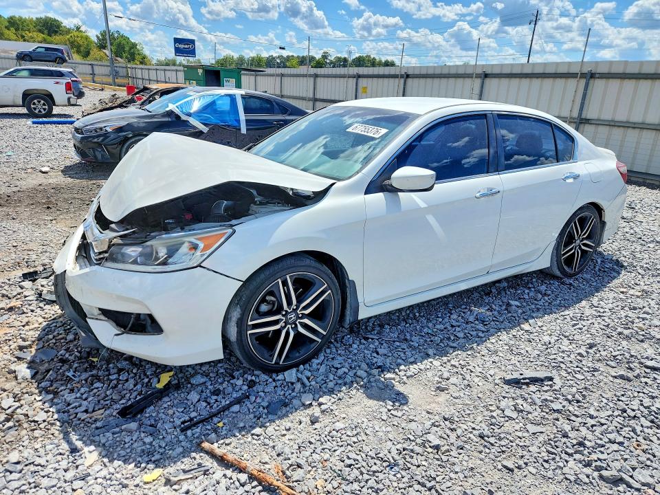 HONDA ACCORD 2016 with VIN 1HGCR2F57GA123737 - Photo from auction
