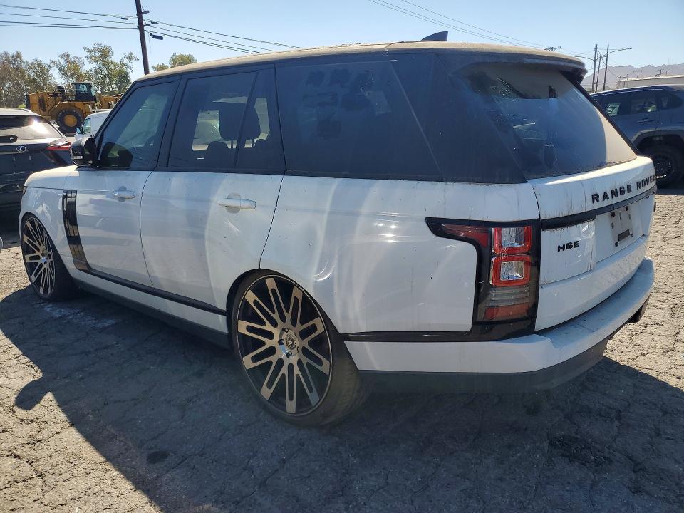 Photo 2 from auction – 2017 LAND ROVER RANGE ROVER with VIN SALGS2FV8HA368495