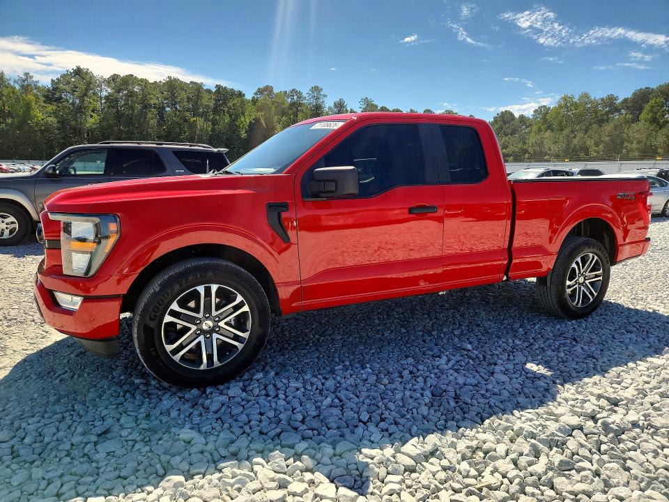 FORD F150 2023 with VIN 1FTEX1CP7PKD57643 - Photo from auction