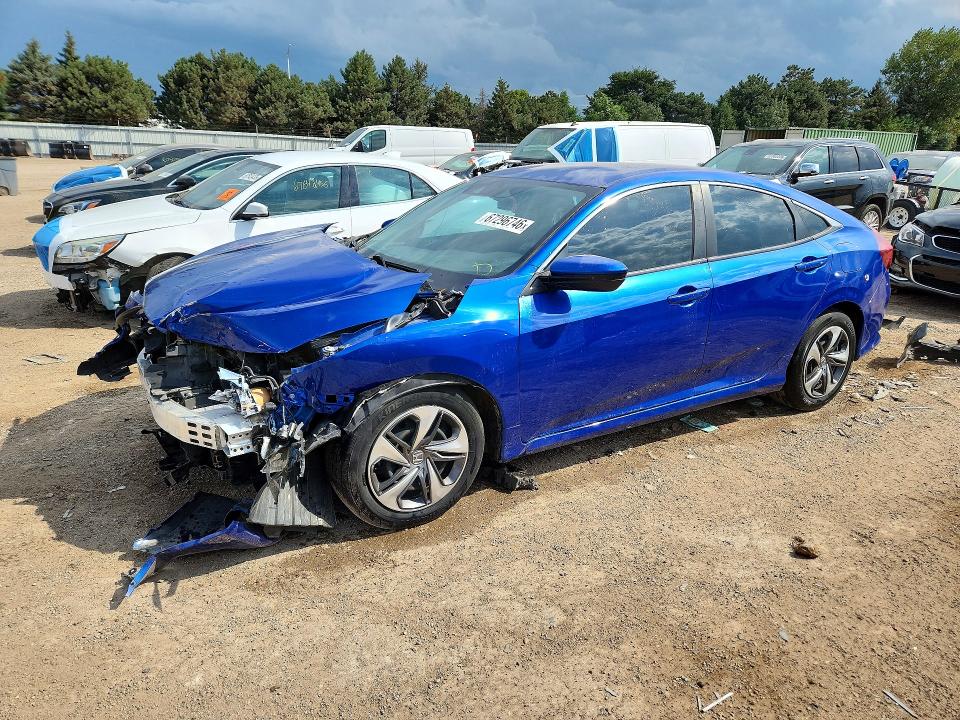 HONDA CIVIC 2020 with VIN 2HGFC2F66LH550748 - Photo from auction