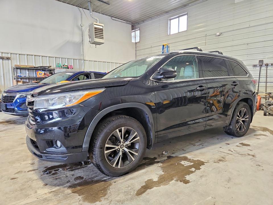 TOYOTA HIGHLANDER 2016 с VIN 5TDJKRFH7GS227693 - Снимка от търг