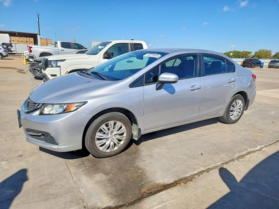 HONDA CIVIC 2014 with VIN 19XFB2F53EE039716 - Photo from auction