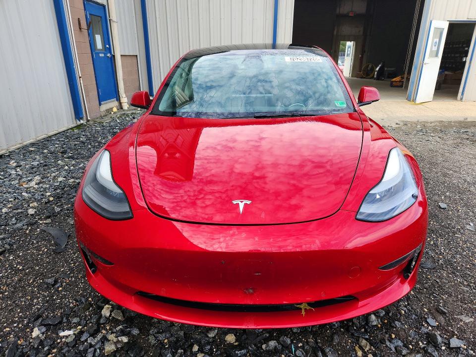 Photo 5 from auction – 2022 TESLA MODEL 3 with VIN 5YJ3E1EAXNF188301