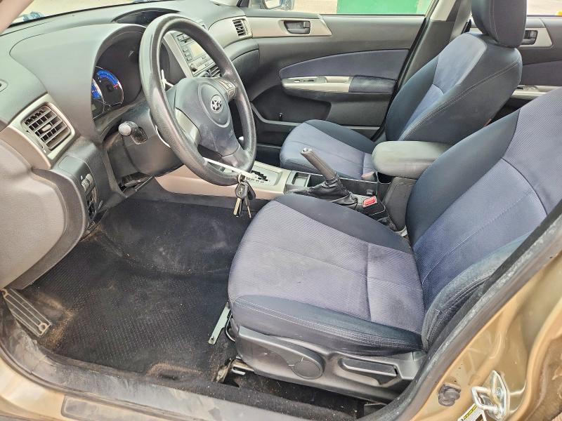 Photo 7 from auction – 2009 SUBARU FORESTER with VIN JF2SH61629H703901