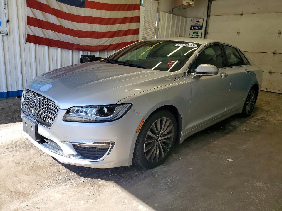 LINCOLN MKZ 2019 with VIN 3LN6L5B92KR611530 - Photo from auction