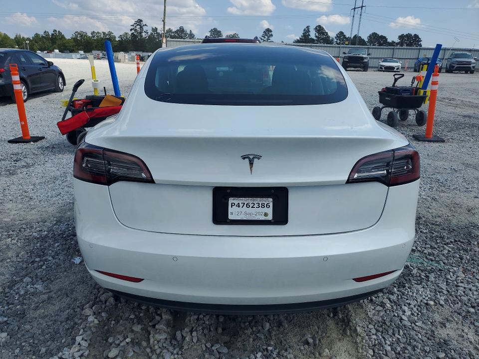 Photo 6 from auction – 2020 TESLA MODEL 3 with VIN 5YJ3E1EA6LF738042