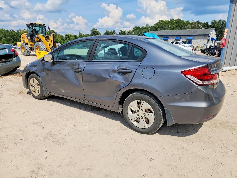 Photo 2 from auction – 2013 HONDA CIVIC with VIN 19XFB2F58DE079353