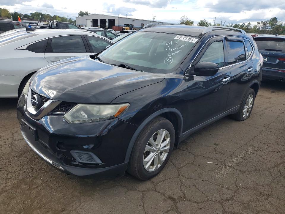 NISSAN ROGUE 2016 with VIN 5N1AT2MV8GC845714 - Photo from auction