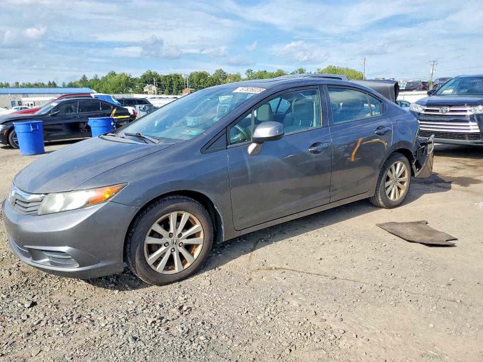 HONDA CIVIC 2012 with VIN 2HGFB2F80CH528071 - Photo from auction