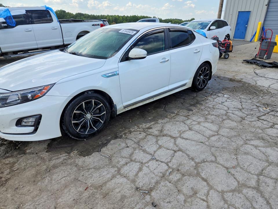 KIA OPTIMA 2014 with VIN KNAGN4AD1E5073202 - Photo from auction
