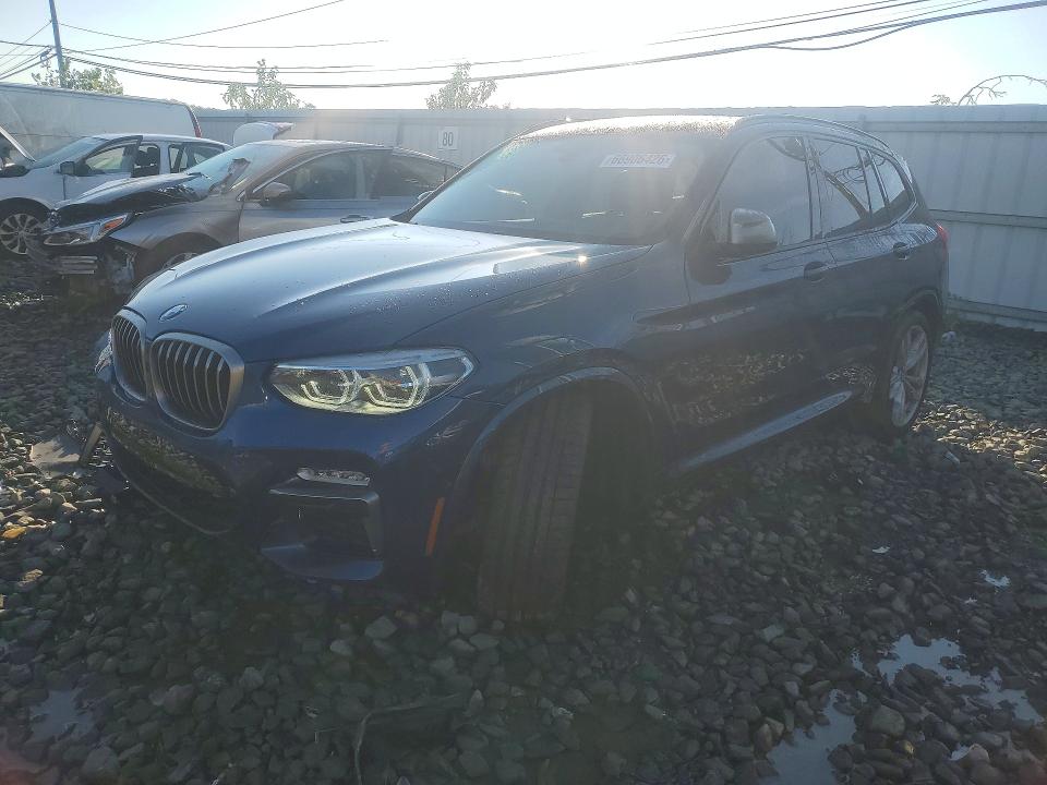 BMW X3 2019 with VIN 5UXTS3C51K0Z10211 - Photo from auction