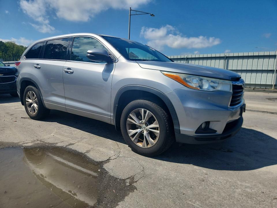 Photo 4 from auction – 2014 TOYOTA HIGHLANDER with VIN 5TDBKRFH5ES011682
