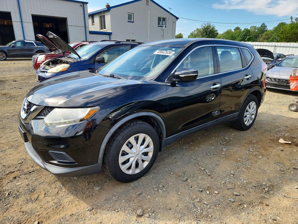 NISSAN ROGUE 2015 with VIN KNMAT2MV2FP524893 - Photo from auction