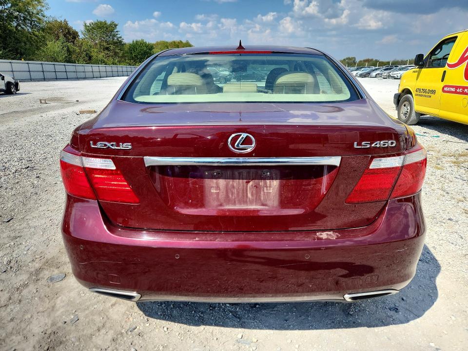Photo 6 from auction – 2009 LEXUS LS with VIN JTHBL46F895086157