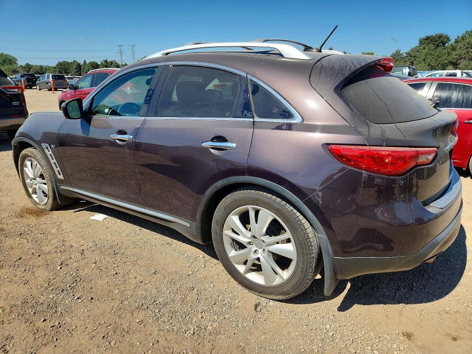 Photo 2 from auction – 2014 INFINITI QX70 with VIN JN8CS1MW1EM411407