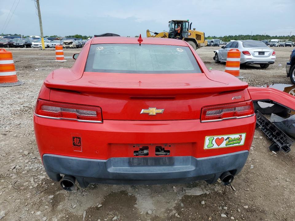 Photo 6 from auction – 2015 CHEVROLET CAMARO with VIN 2G1FF1E32F9272090