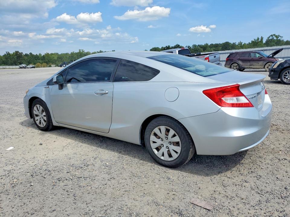 Photo 2 from auction – 2012 HONDA CIVIC with VIN 2HGFG3B52CH542900