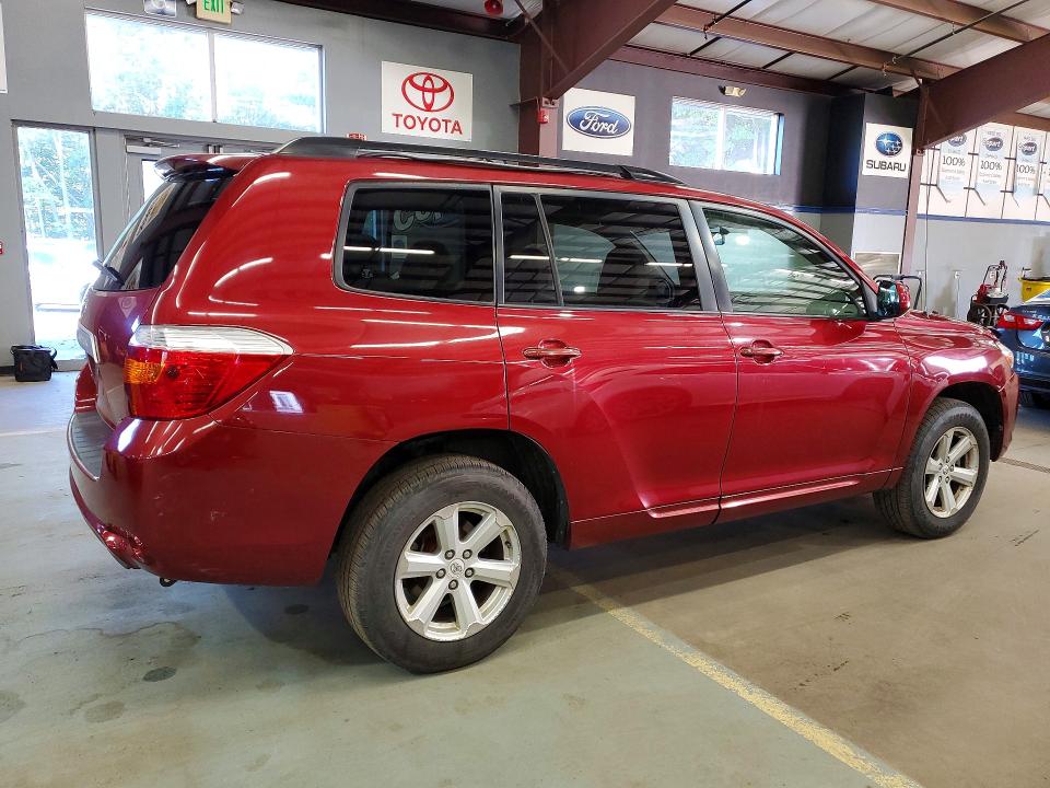 Photo 3 from auction – 2010 TOYOTA HIGHLANDER with VIN JTEBK3EH9A2160446