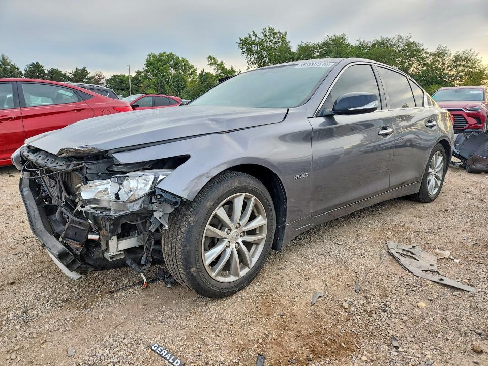INFINITI Q50 HYBRID 2014 с VIN JN1AV7AR7EM702122 - Снимка от търг