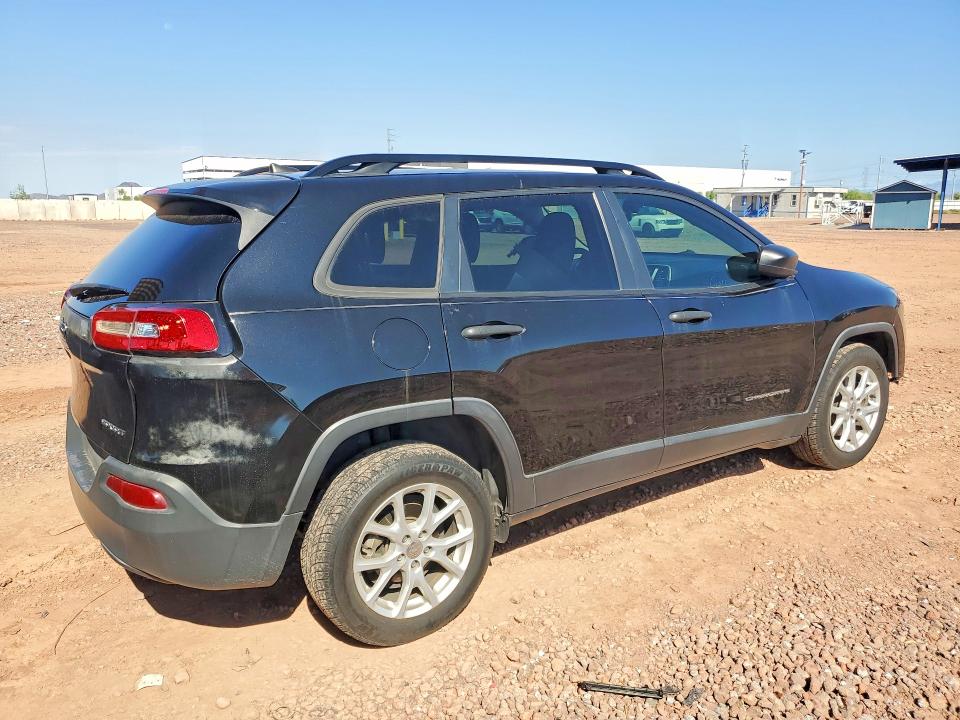Photo 3 from auction – 2017 JEEP CHEROKEE with VIN 1C4PJLAB9HW591502