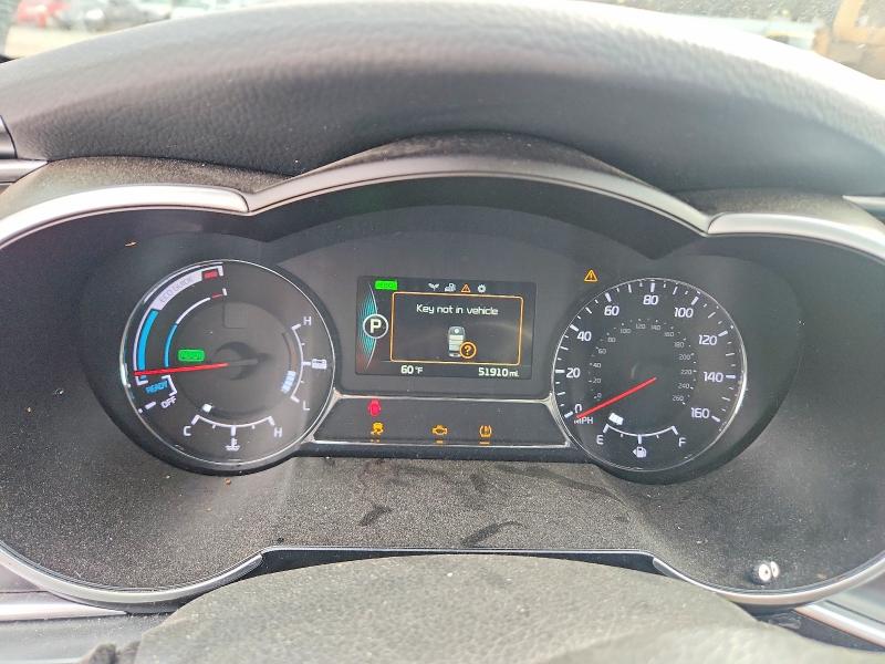 Photo 9 from auction – 2016 KIA OPTIMA HYBRID with VIN KNAGM4AD1G5095836