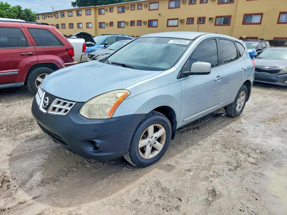 NISSAN ROGUE 2013 with VIN JN8AS5MT3DW020122 - Photo from auction