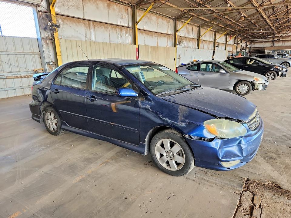 Photo 4 from auction – 2003 TOYOTA COROLLA with VIN 1NXBR32E43Z079433