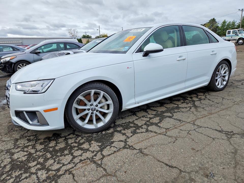AUDI A4 2019 with VIN WAUENAF45KN006662 - Photo from auction