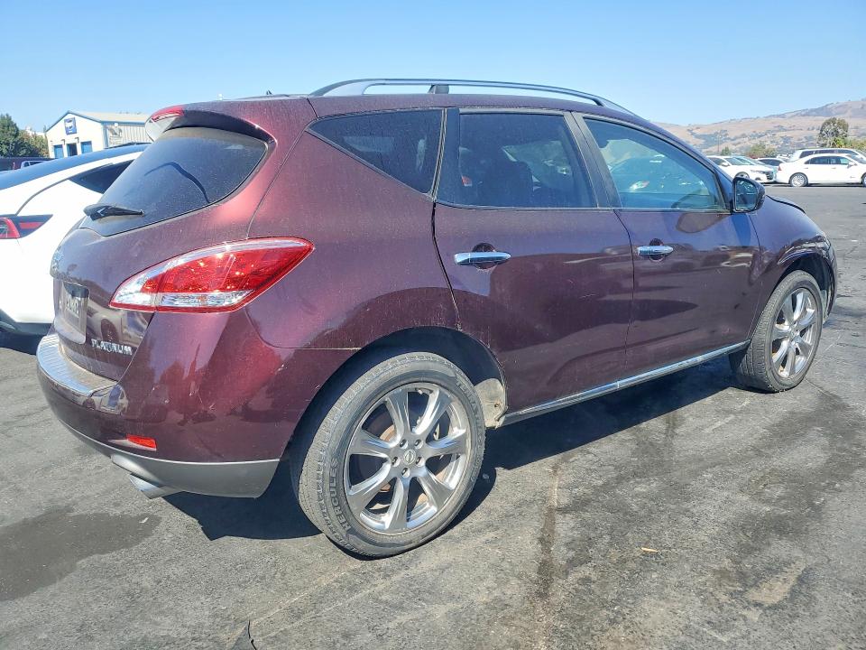 Photo 3 from auction – 2014 NISSAN MURANO with VIN JN8AZ1MU3EW406490