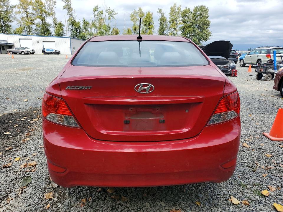 Photo 6 from auction – 2014 HYUNDAI ACCENT with VIN KMHCT4AE3EU751403