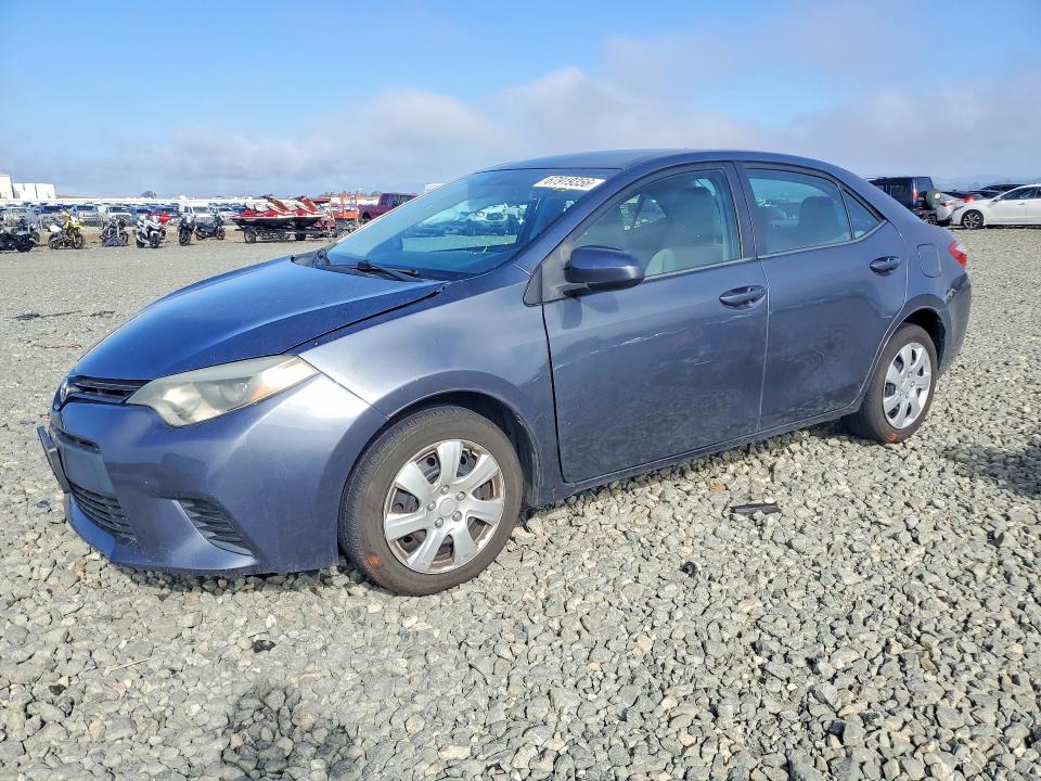 TOYOTA COROLLA 2014 with VIN 2T1BURHE5EC105308 - Photo from auction