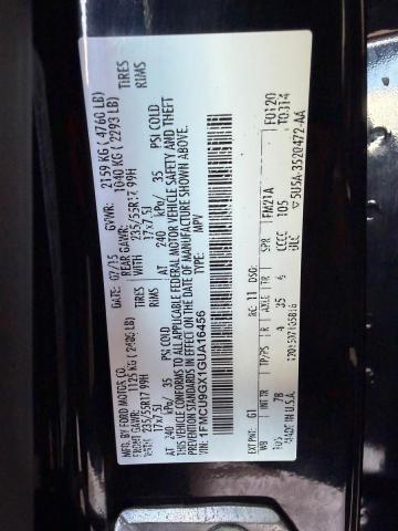 صورة رقم 10 من المزاد - 2016 FORD ESCAPE مع VIN 1FMCU9GX1GUA16456