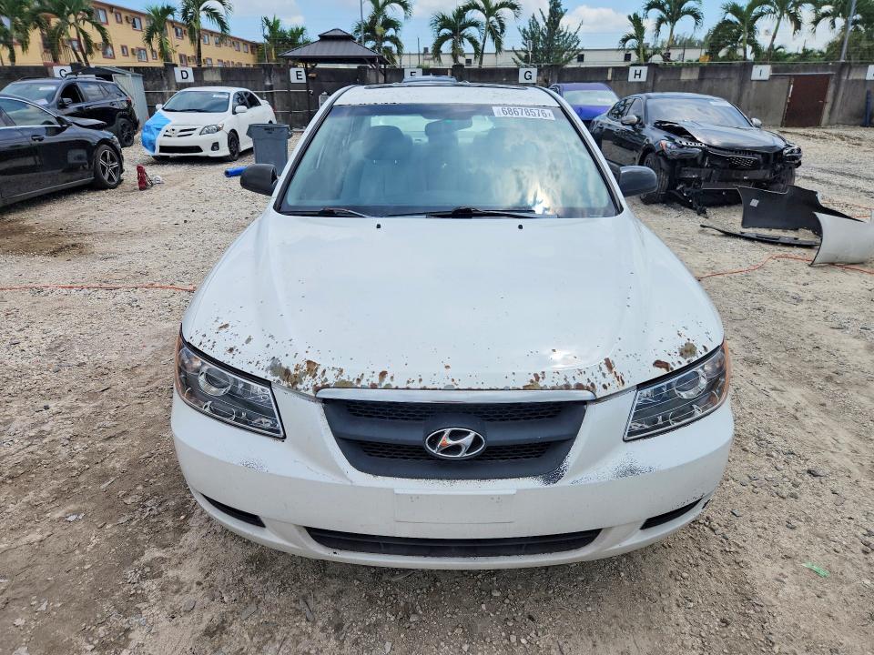 Photo 5 from auction – 2008 HYUNDAI SONATA with VIN 5NPET46C38H374199