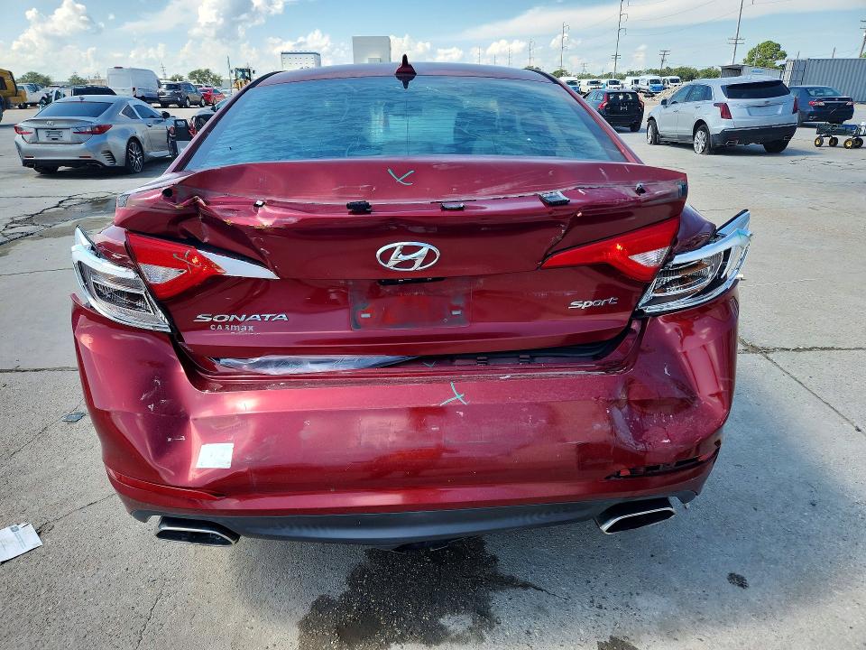 Photo 6 from auction – 2016 HYUNDAI SONATA with VIN 5NPE34AF9GH406038