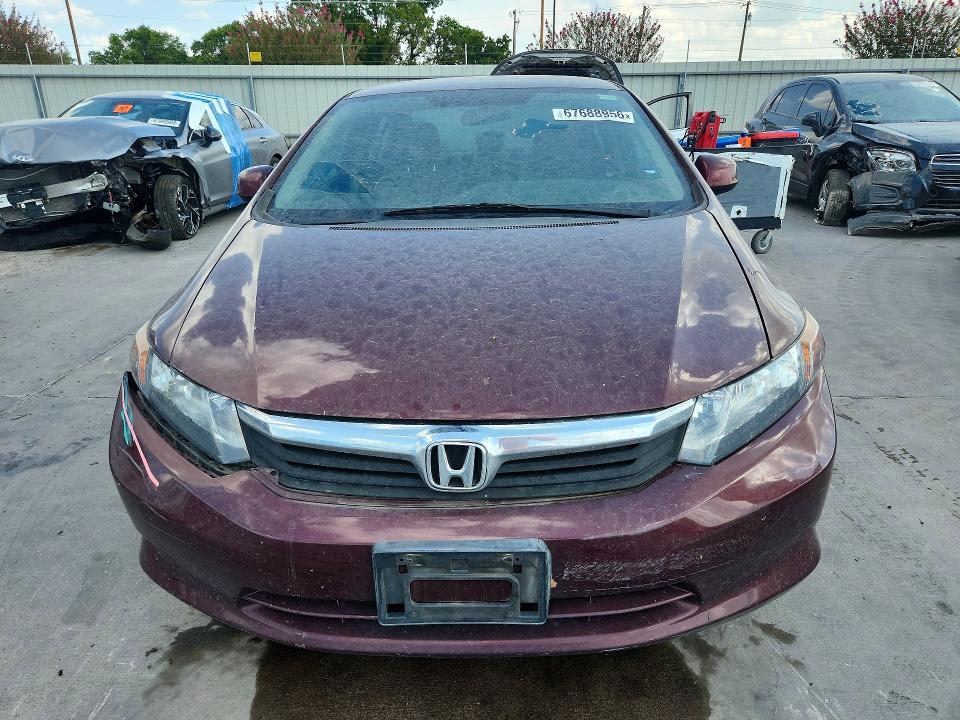 Photo 5 from auction – 2012 HONDA CIVIC with VIN 19XFB2F51CE043843
