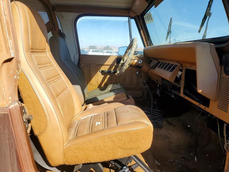 Photo 10 from auction – 1987 JEEP WRANGLER with VIN 2BCCV8148HB536799