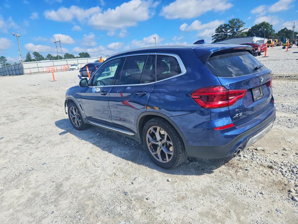 Photo 2 from auction – 2021 BMW X3 with VIN 5UXTS1C02M9G39959