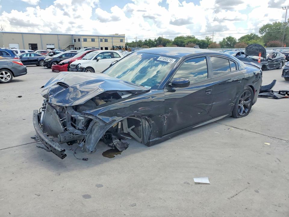 DODGE CHARGER 2019 with VIN 2C3CDXCTXKH643815 - Photo from auction