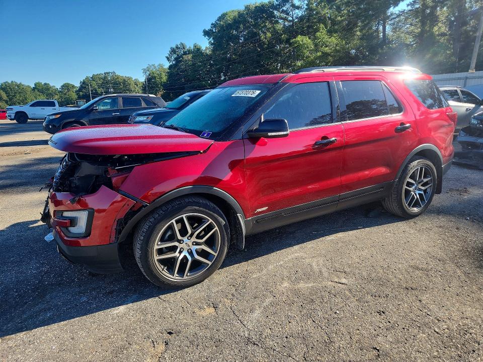 FORD EXPLORER 2017 with VIN 1FM5K8GT9HGC45120 - Photo from auction