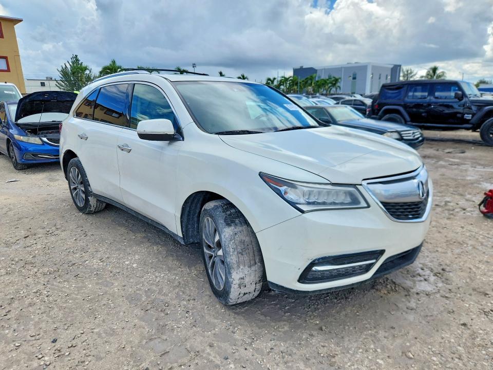 Photo 4 from auction – 2014 ACURA MDX with VIN 5FRYD3H44EB016452