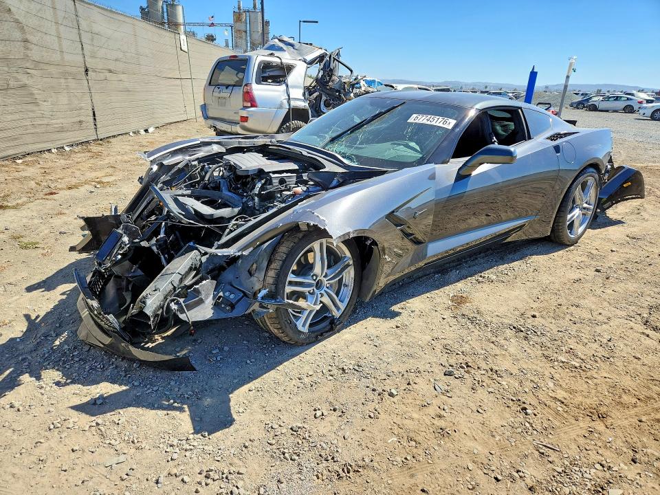 CHEVROLET CORVETTE 2017 с VIN 1G1YB2D76H5116522 - Снимка от търг
