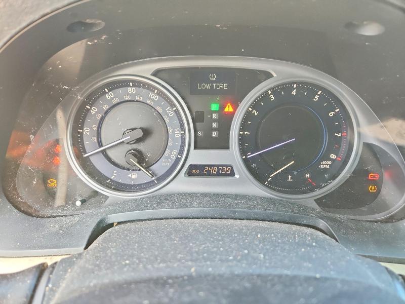 Photo 9 from auction – 2007 LEXUS IS 250 with VIN JTHBK262372051657