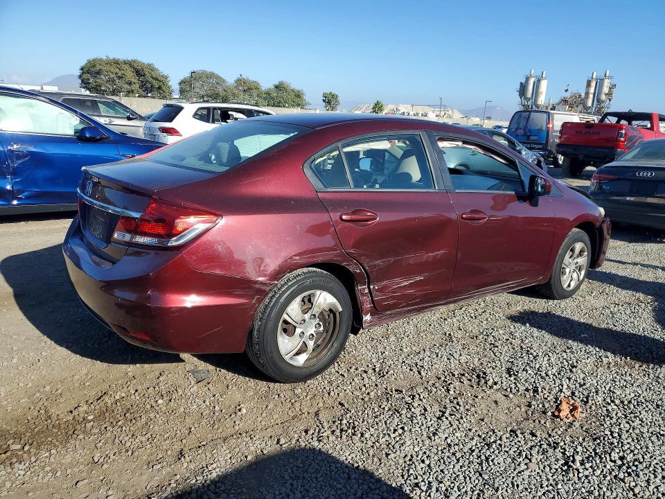 Photo 3 from auction – 2014 HONDA CIVIC with VIN 19XFB2F53EE219035