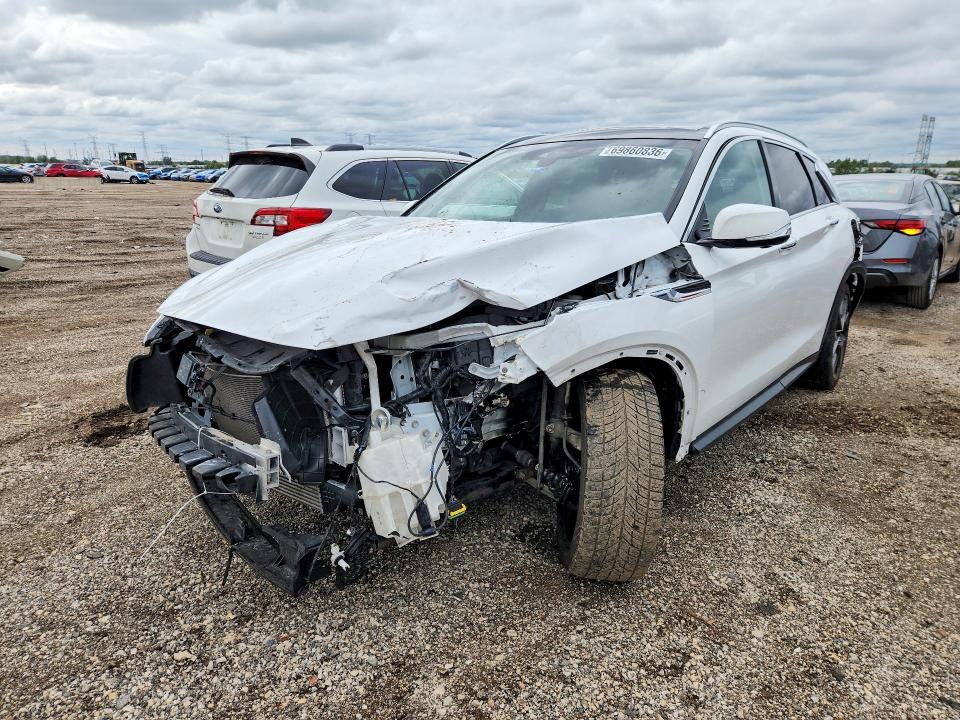 INFINITI QX50 2019 with VIN 3PCAJ5M31KF104889 - Photo from auction