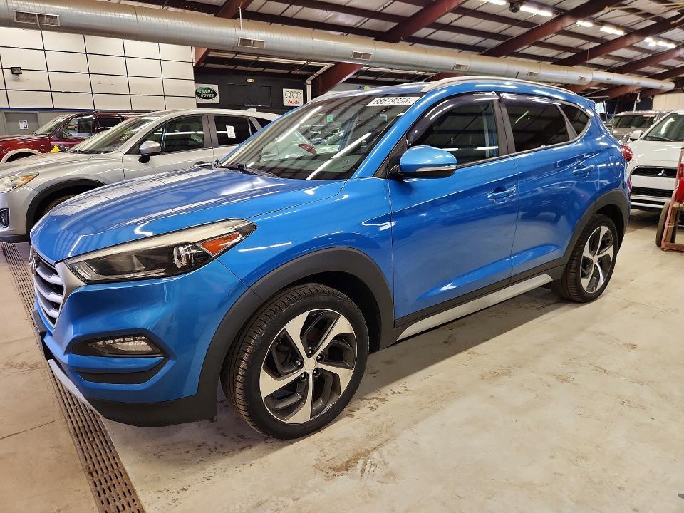 HYUNDAI TUCSON 2017 with VIN KM8J3CA22HU396154 - Photo from auction