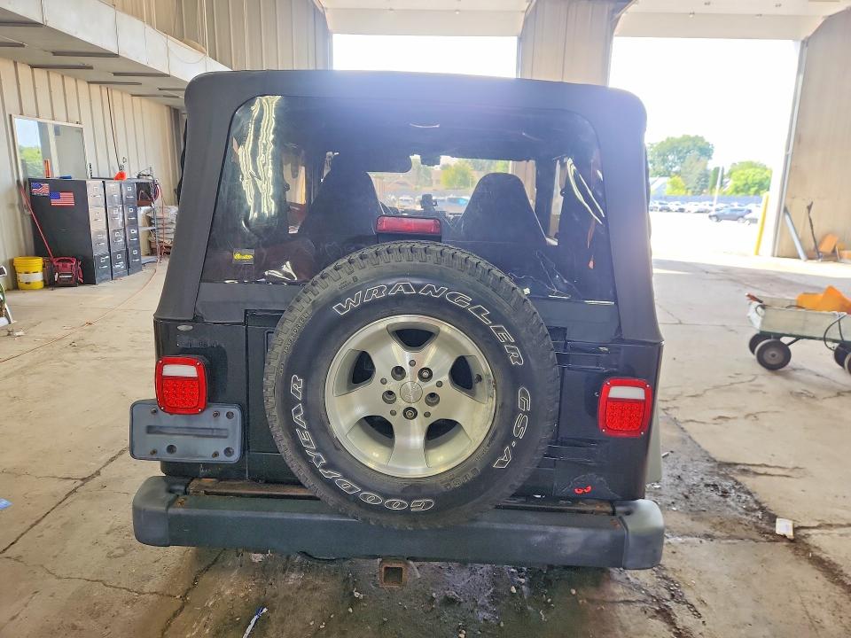 Photo 6 from auction – 2002 JEEP WRANGLER / TJ with VIN 1J4FA49S32P700151